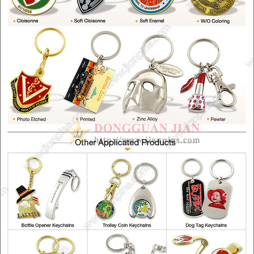 Custom metal keyrings Wholesale Metal Keychains metal key rings
